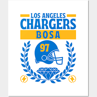 Los Angeles Chargers Bosa 97 Edition 2 Posters and Art